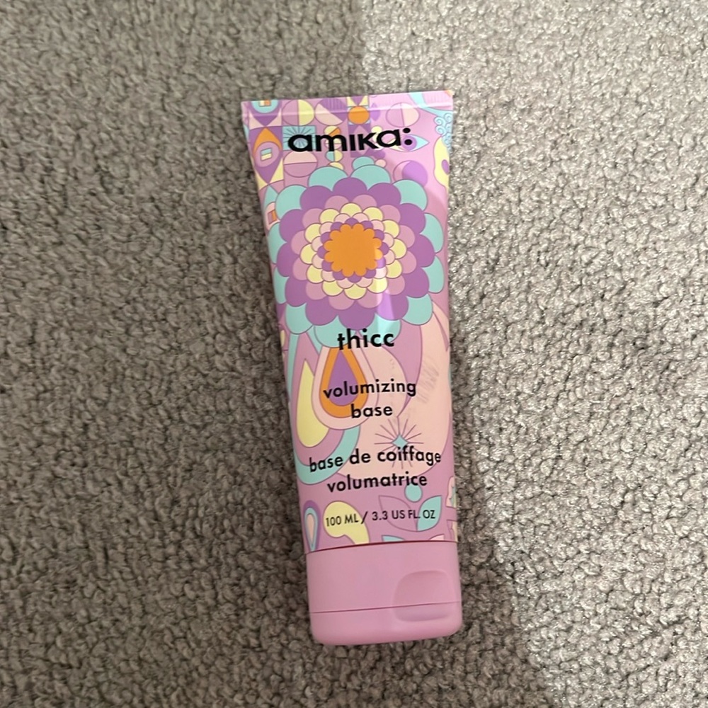 amika thicc volumizing base never used before